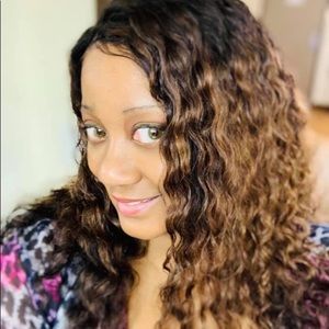 Previously worn 13x6 lace front human hair wig